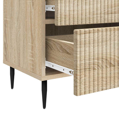 Nattbordskap Sonoma eik 62 x 34,5 x 47,5 cm Konstruert tre