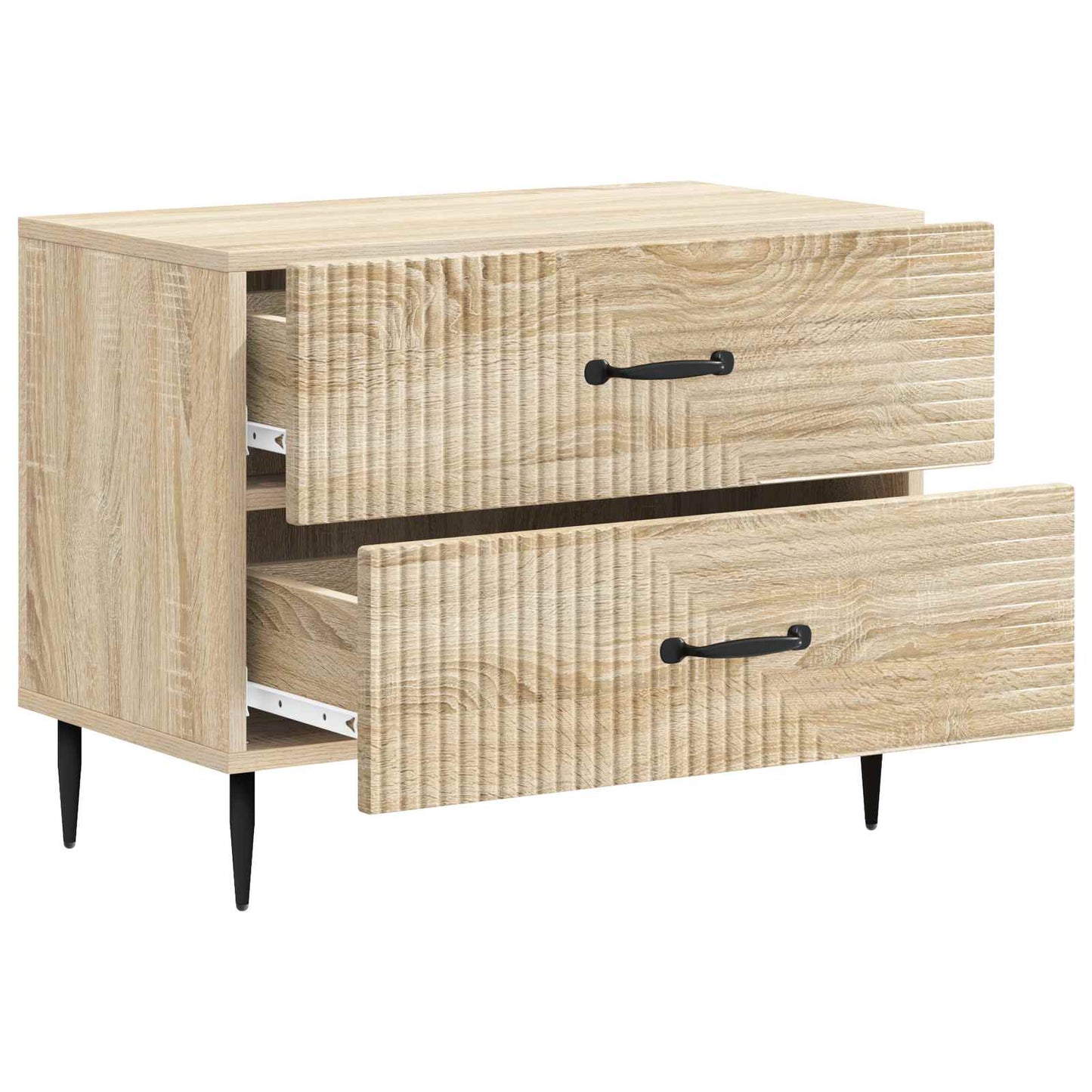 Nattbordskap Sonoma eik 62 x 34,5 x 47,5 cm Konstruert tre