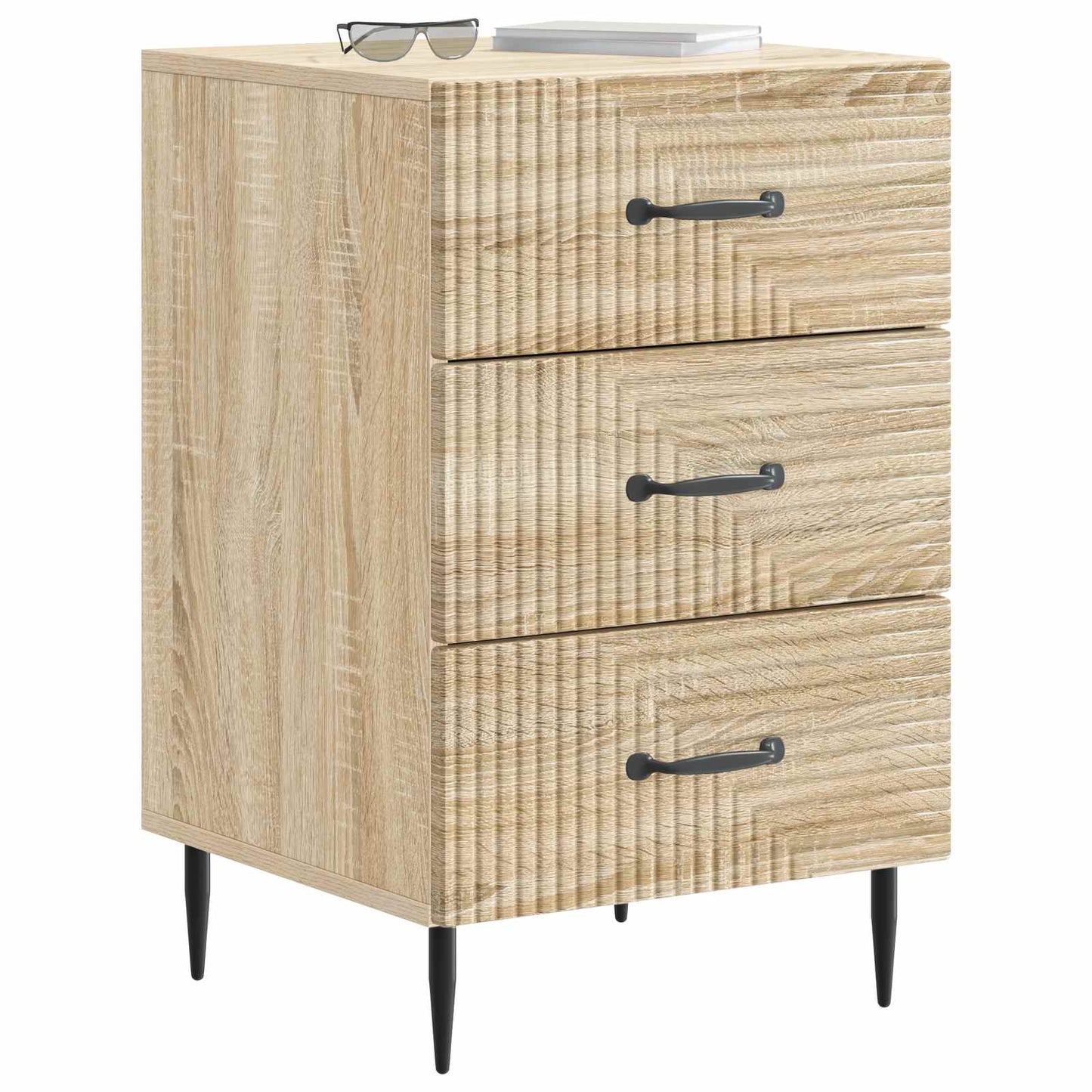 Nattbordskap Sonoma eik 43 x 41 x 66,5 cm Konstruert tre