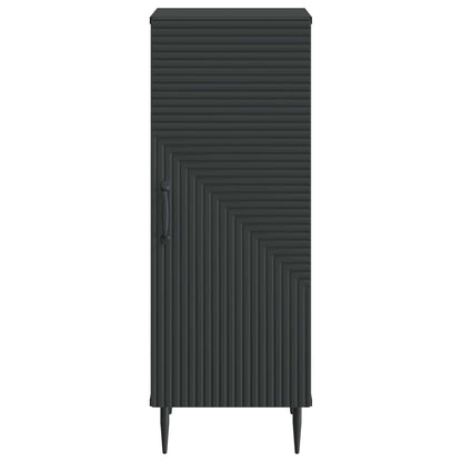 Serviesskap Svart 33 x 34,5 x 89,5 cm Konstruert tre