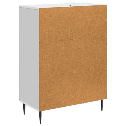 Serviesskap Høgglans hvit 66 x 34,5 x 89,5 cm Konstruert tre