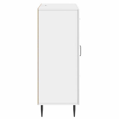 Serviesskap Høgglans hvit 66 x 34,5 x 89,5 cm Konstruert tre