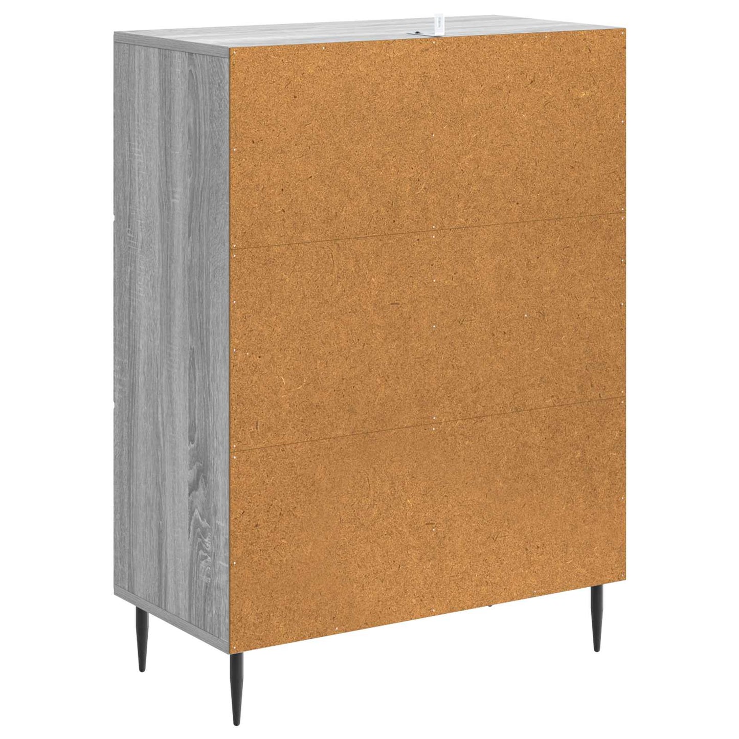 Serviesskap Grå sonoma 66 x 34,5 x 89,5 cm Konstruert tre