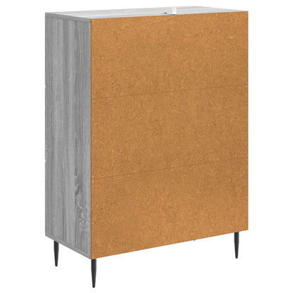 Serviesskap Grå sonoma 66 x 34,5 x 89,5 cm Konstruert tre