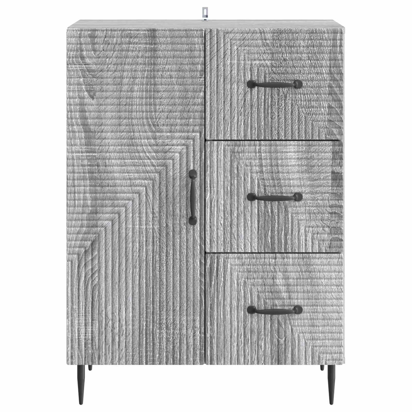 Serviesskap Grå sonoma 66 x 34,5 x 89,5 cm Konstruert tre
