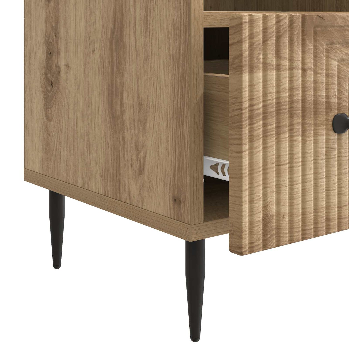 TV-skap med skuff Artisan eik 102 x 34,5 x 50 cm Konstruert tre