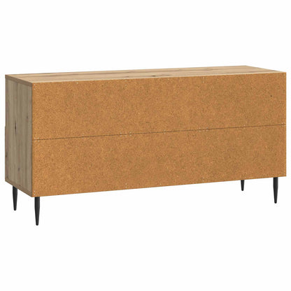 TV-skap med skuff Artisan eik 102 x 34,5 x 50 cm Konstruert tre