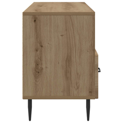 TV-skap med skuff Artisan eik 102 x 34,5 x 50 cm Konstruert tre