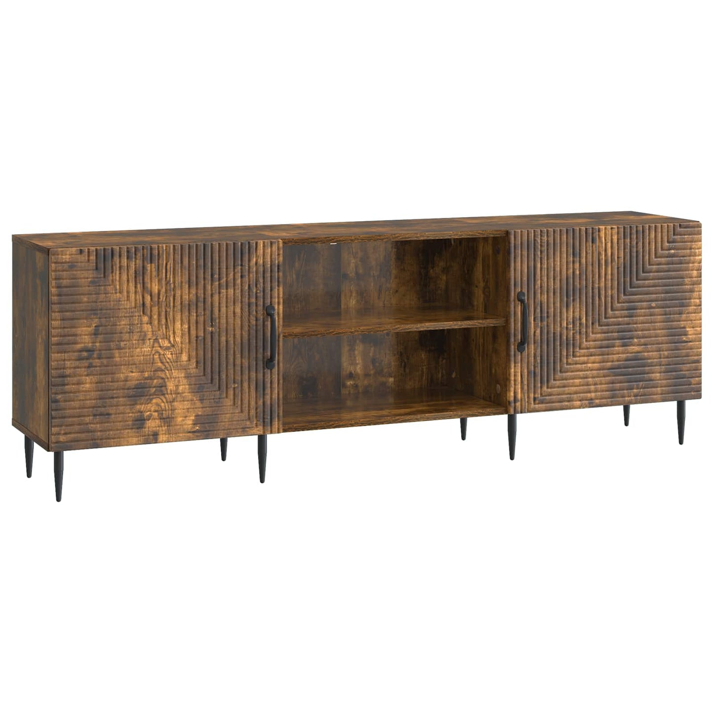 TV-skap Røkt Eik 150 x 31 x 50 cm Konstruert tre