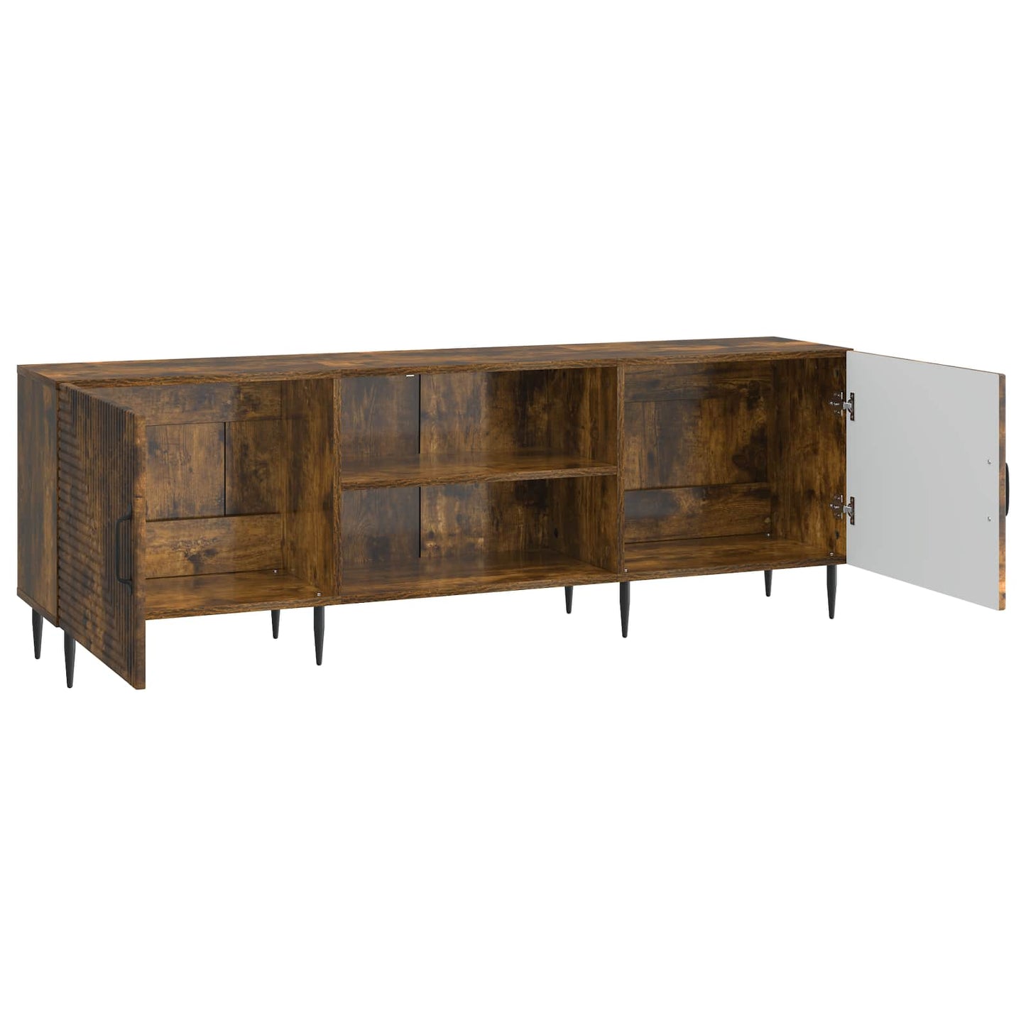 TV-skap Røkt Eik 150 x 31 x 50 cm Konstruert tre
