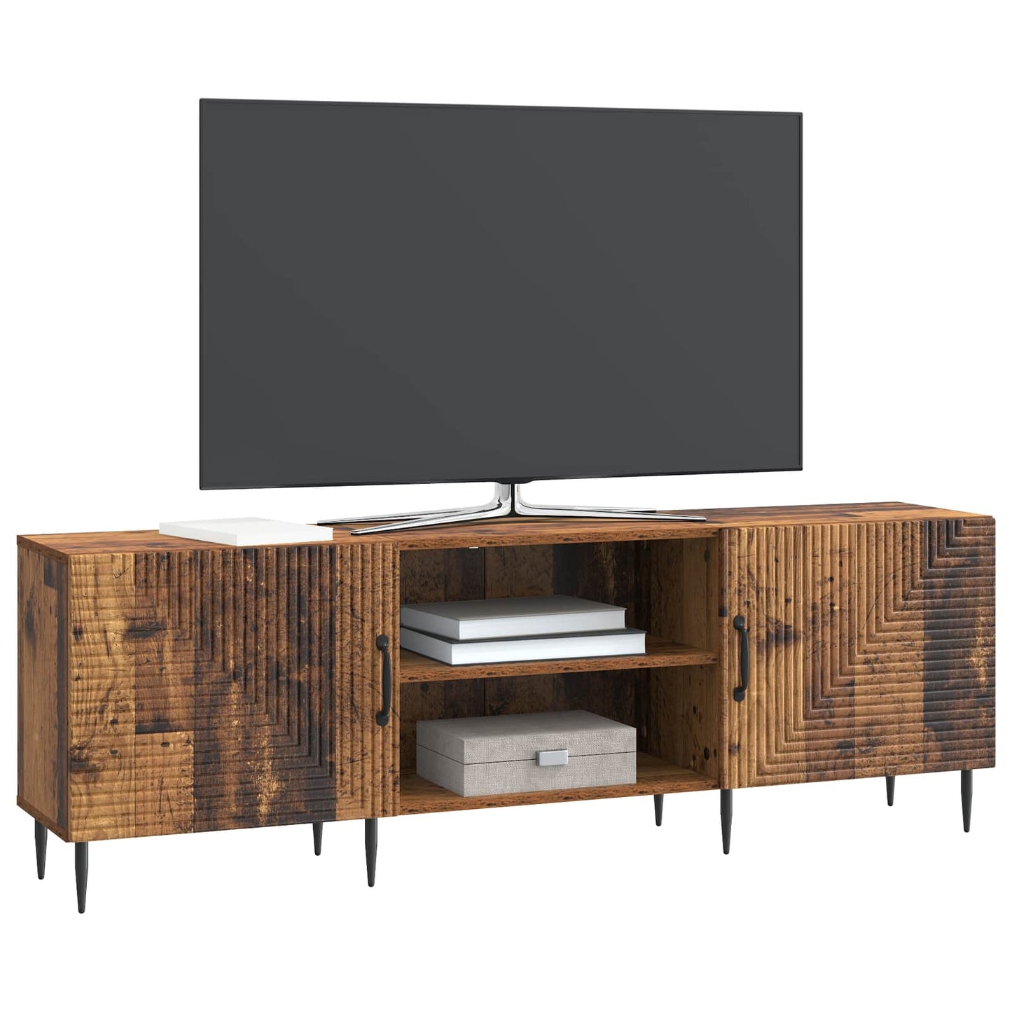 TV-skap Gammelt tre 150 x 31 x 50 cm Konstruert tre