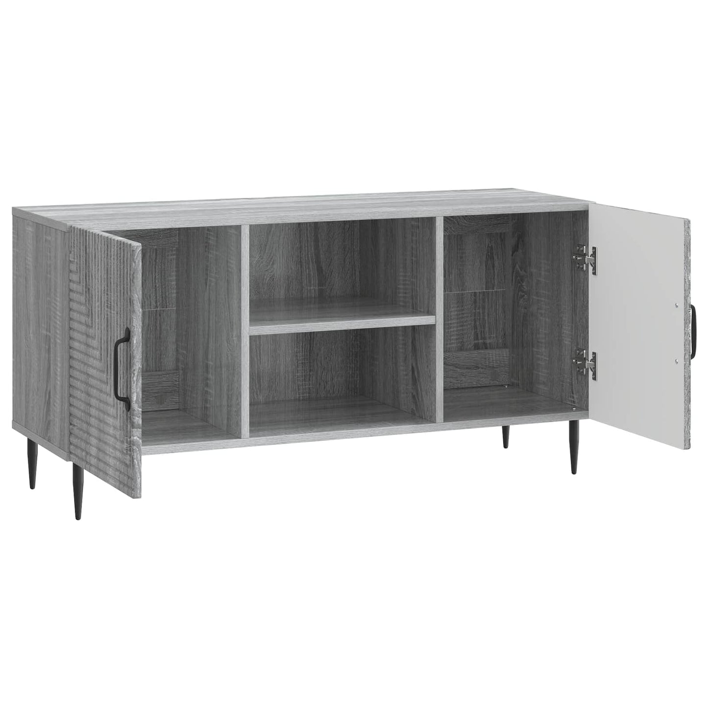 TV-skap Grå sonoma 102 x 34,5 x 50 cm Konstruert tre