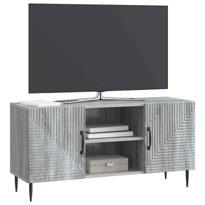 TV-skap Grå sonoma 102 x 34,5 x 50 cm Konstruert tre