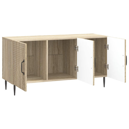 TV-skap Sonoma eik 99 x 34,5 x 50 cm Konstruert tre