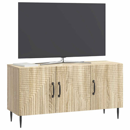TV-skap Sonoma eik 99 x 34,5 x 50 cm Konstruert tre
