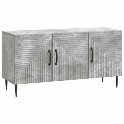 TV-skap Betonggrå 99 x 34,5 x 50 cm Konstruert tre
