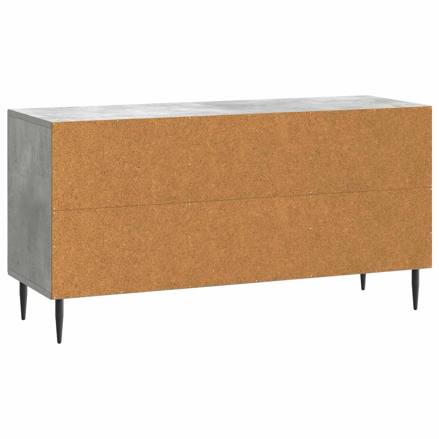 TV-skap Betonggrå 99 x 34,5 x 50 cm Konstruert tre