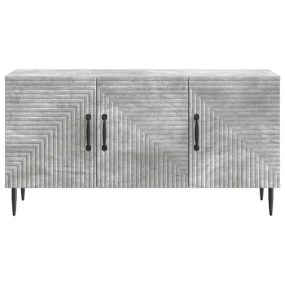 TV-skap Betonggrå 99 x 34,5 x 50 cm Konstruert tre