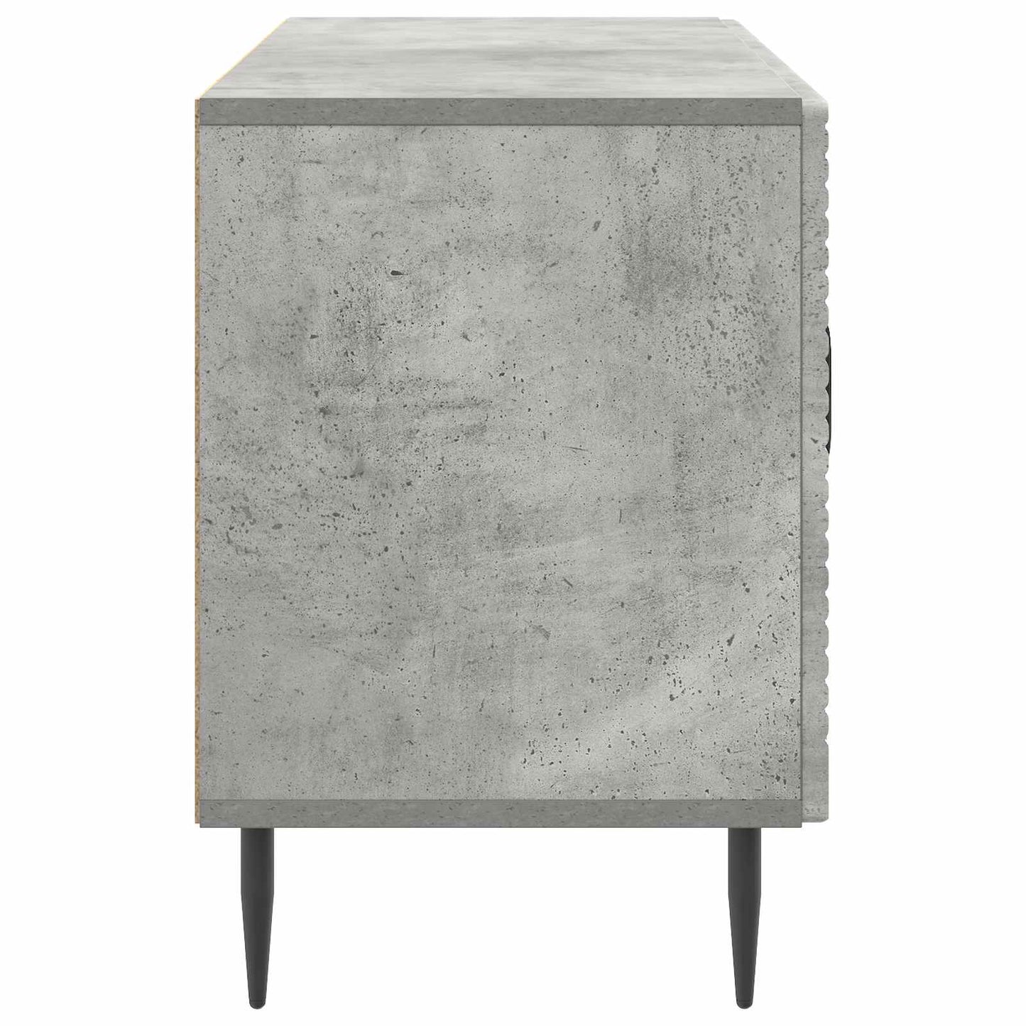 TV-skap Betonggrå 99 x 34,5 x 50 cm Konstruert tre