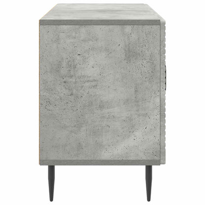 TV-skap Betonggrå 99 x 34,5 x 50 cm Konstruert tre
