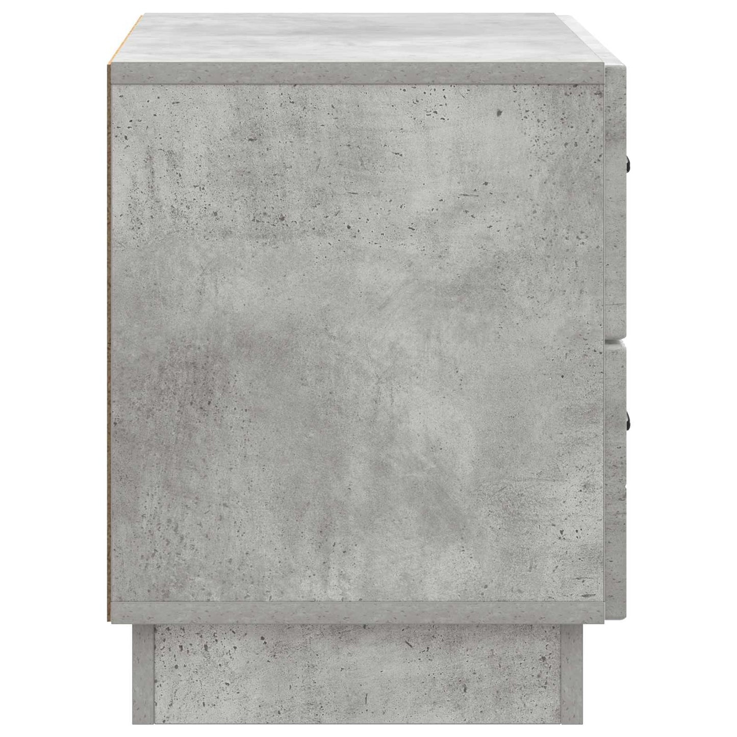 Nattbordskap Betonggrå 62 x 34,5 x 44,5 cm Konstruert tre