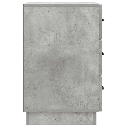 Nattbordskap Betonggrå 43 x 41 x 63,5 cm Konstruert tre
