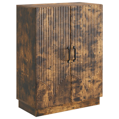 Serviesskap Røkt Eik 66 x 34,5 x 87 cm Konstruert tre