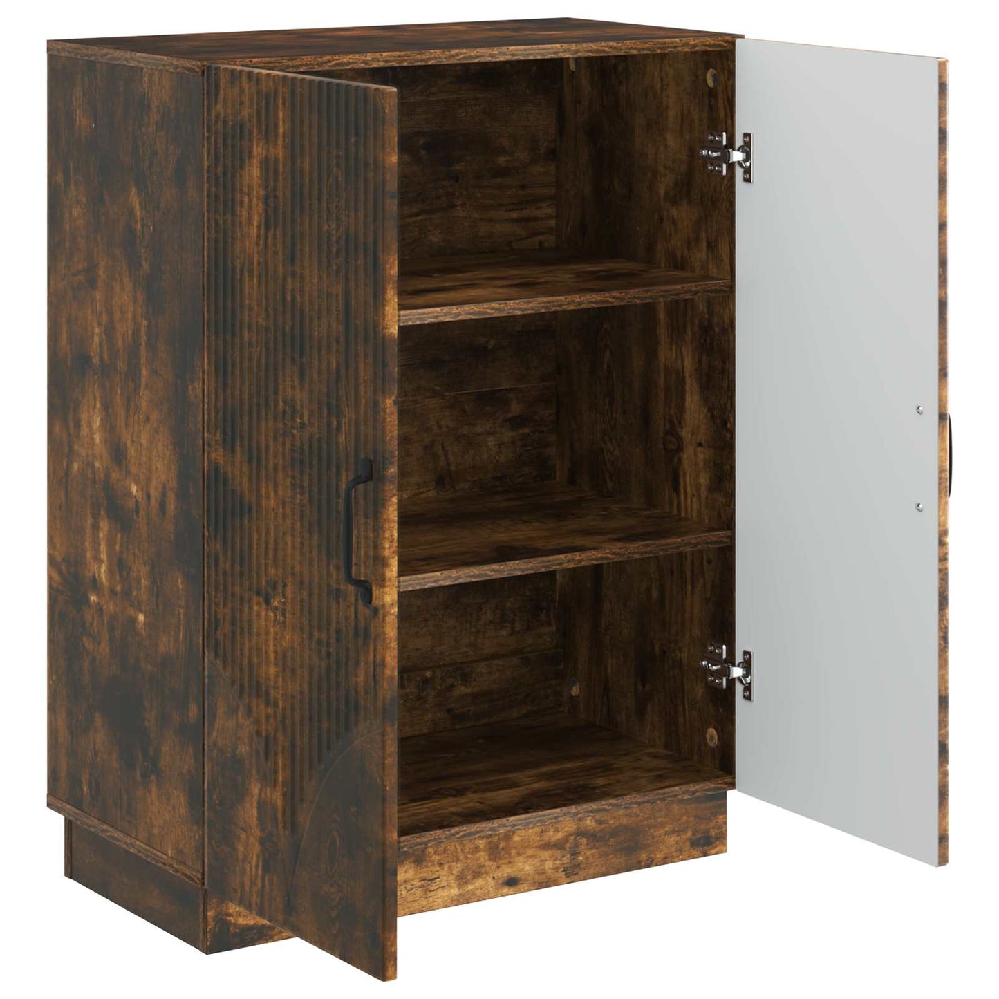 Serviesskap Røkt Eik 66 x 34,5 x 87 cm Konstruert tre