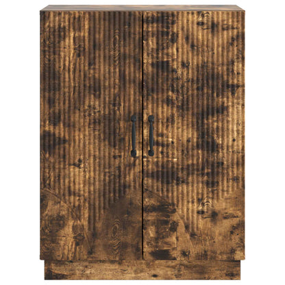 Serviesskap Røkt Eik 66 x 34,5 x 87 cm Konstruert tre