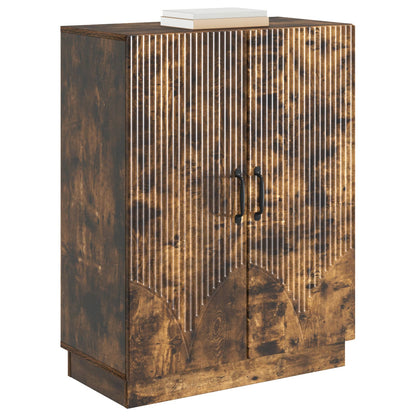 Serviesskap Røkt Eik 66 x 34,5 x 87 cm Konstruert tre