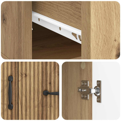 Serviesskap Artisan eik 66 x 34,5 x 87 cm Konstruert tre