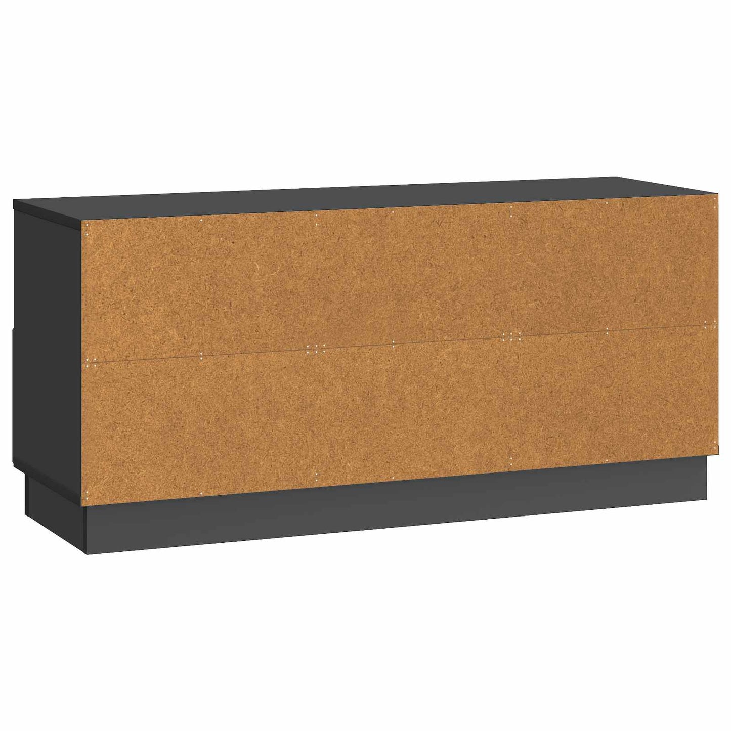 TV-skap med skuff Svart 102 x 34,5 x 47 cm Konstruert tre
