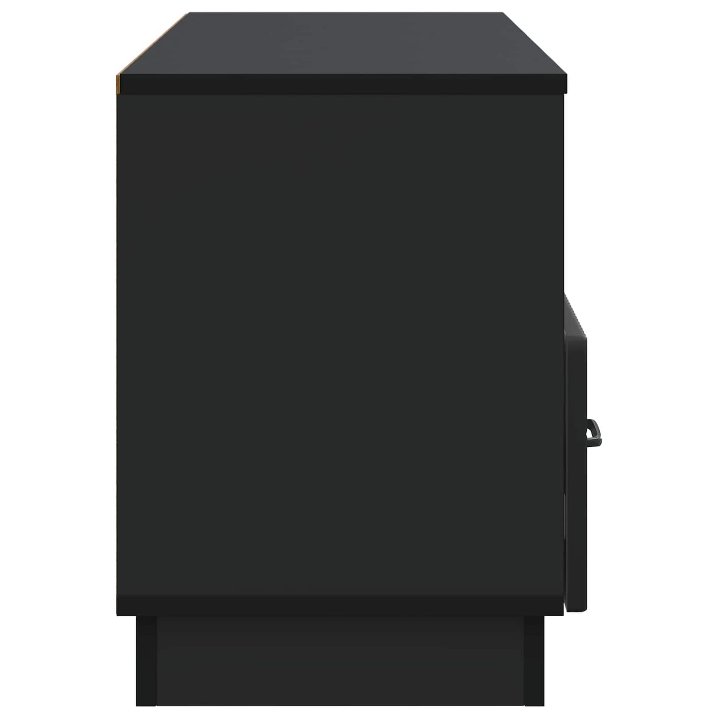 TV-skap med skuff Svart 102 x 34,5 x 47 cm Konstruert tre