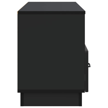 TV-skap med skuff Svart 102 x 34,5 x 47 cm Konstruert tre