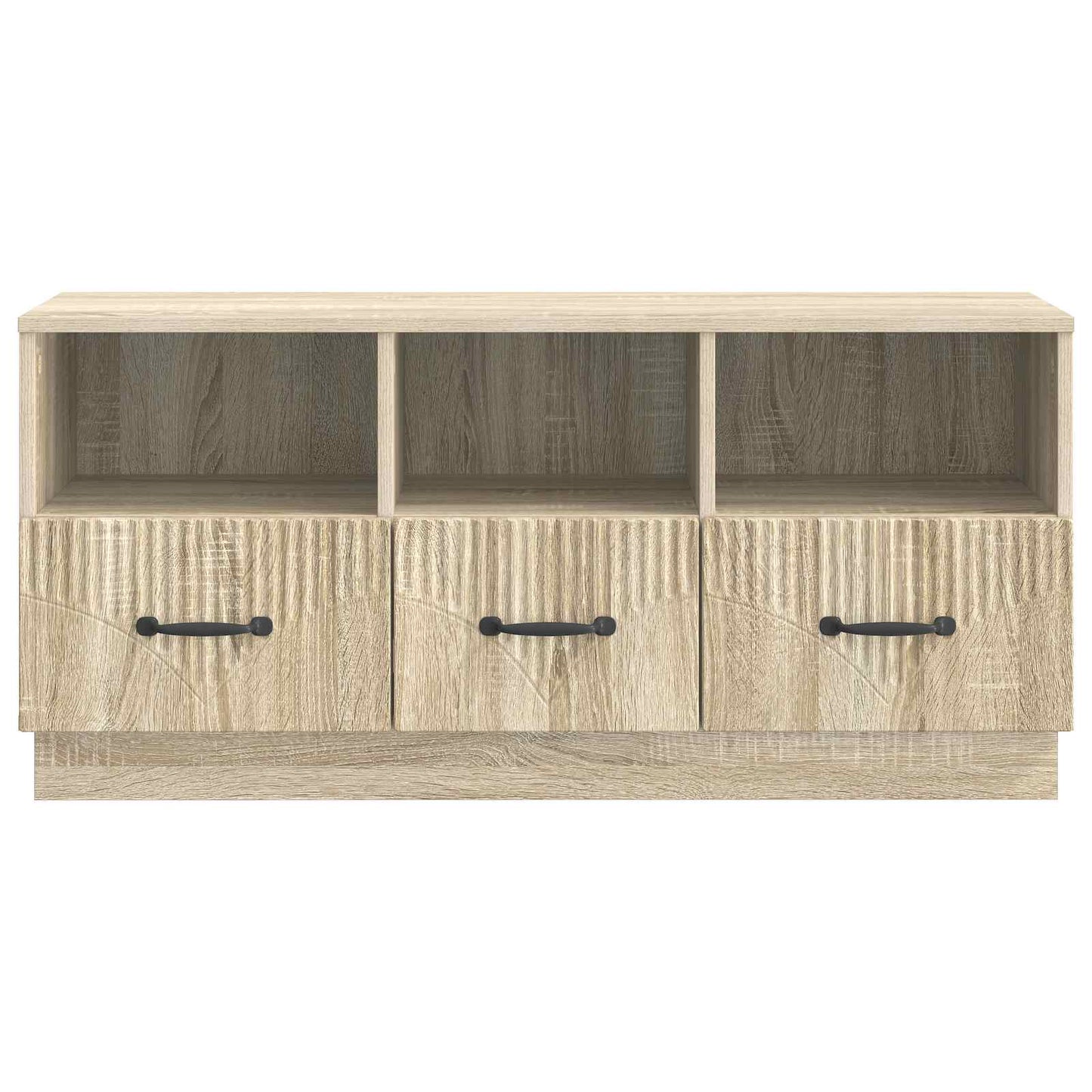 TV-skap med skuff Sonoma eik 102 x 34,5 x 47 cm Konstruert tre