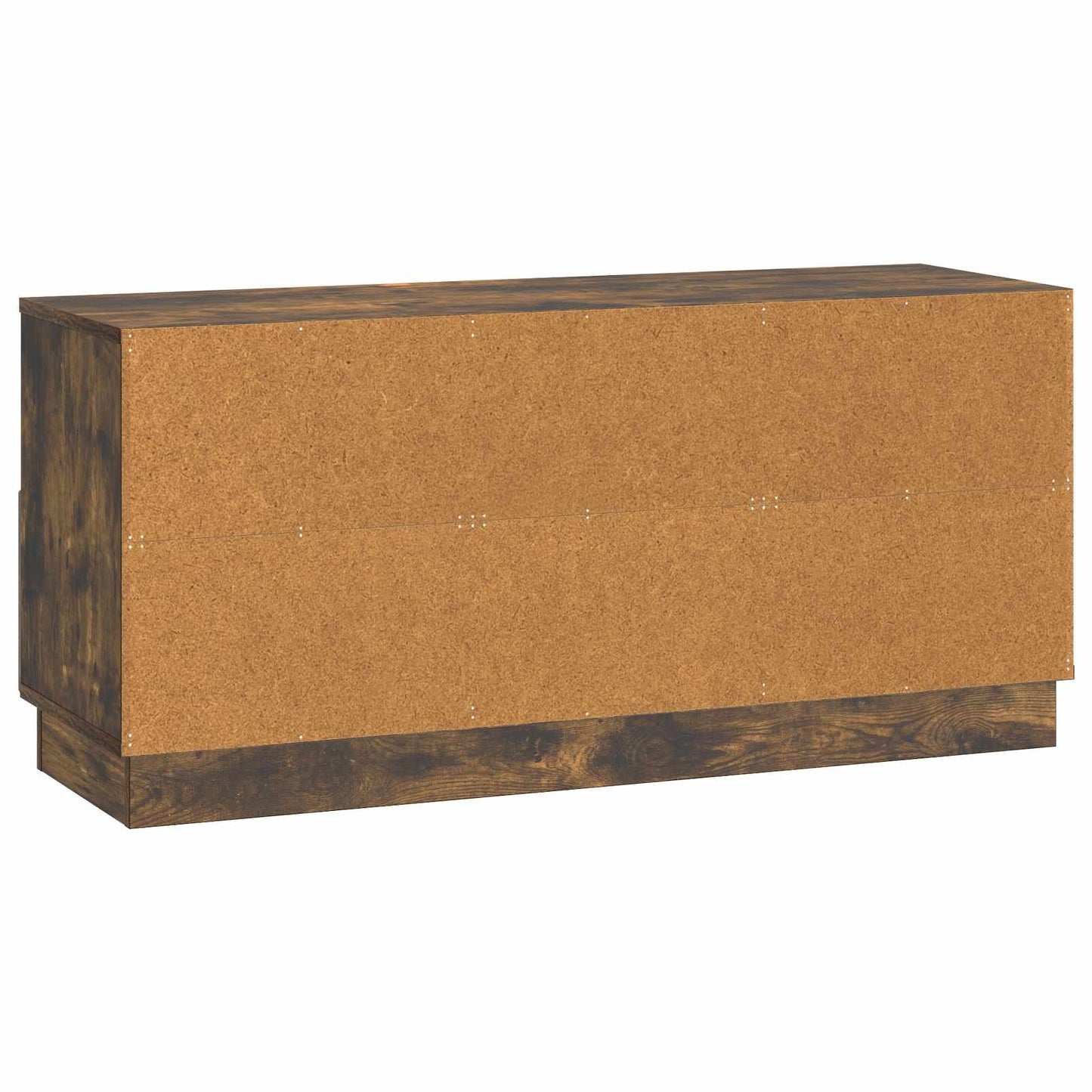 TV-skap med skuff Røkt Eik 102 x 34,5 x 47 cm Konstruert tre