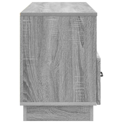 TV-skap med skuff Grå sonoma 102 x 34,5 x 47 cm Konstruert tre