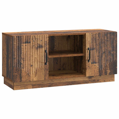 TV-skap Gammelt tre 102 x 34,5 x 47 cm Konstruert tre