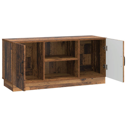 TV-skap Gammelt tre 102 x 34,5 x 47 cm Konstruert tre