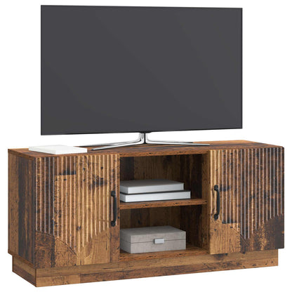 TV-skap Gammelt tre 102 x 34,5 x 47 cm Konstruert tre