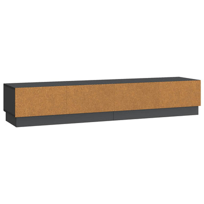 TV-skap med skuff Svart 147 x 34,5 x 27 cm Konstruert tre