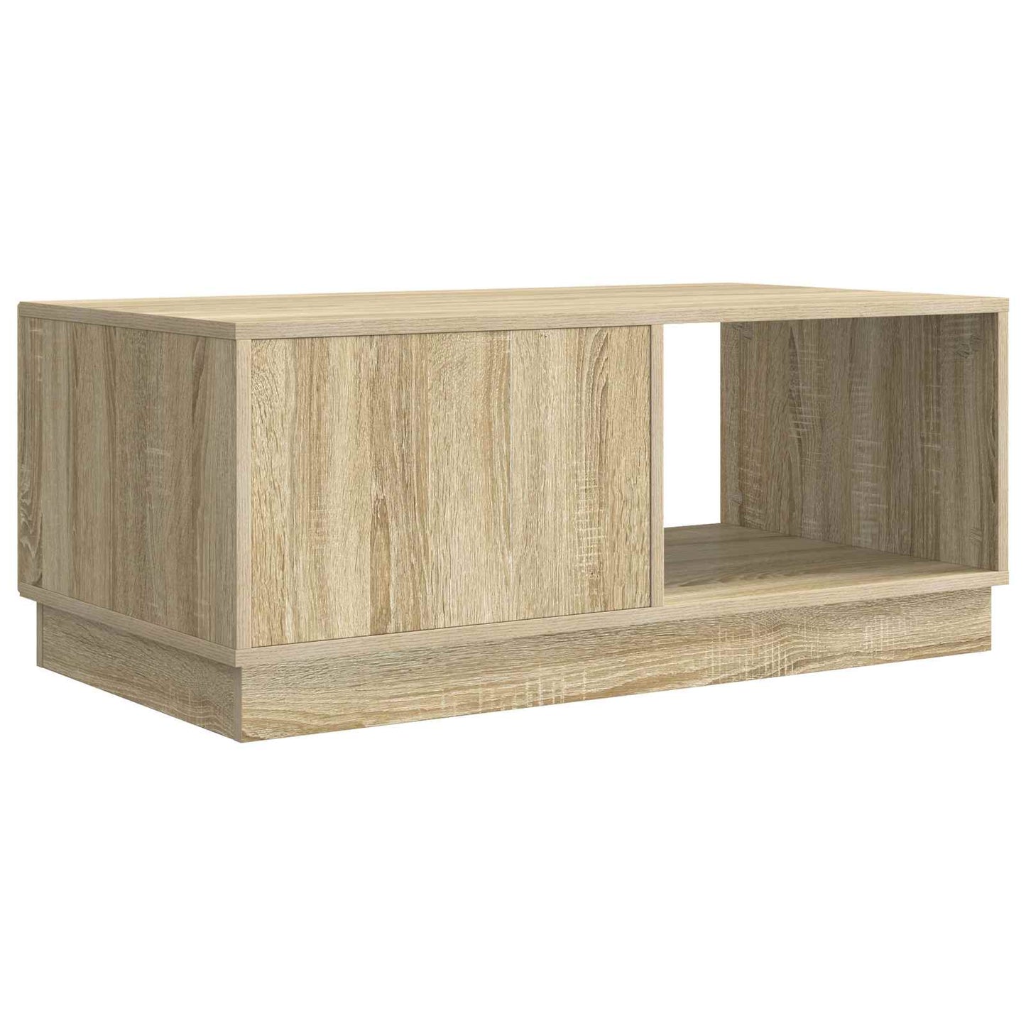 Kaffebord Sonoma eik 90 x 50 x 37 cm Konstruert tre