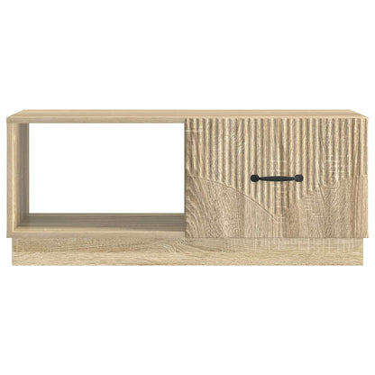 Kaffebord Sonoma eik 90 x 50 x 37 cm Konstruert tre