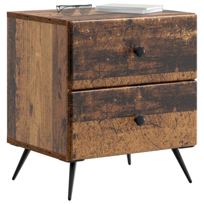 Nattbordskap Gammelt tre 43 x 34,5 x 47,5 cm Konstruert tre