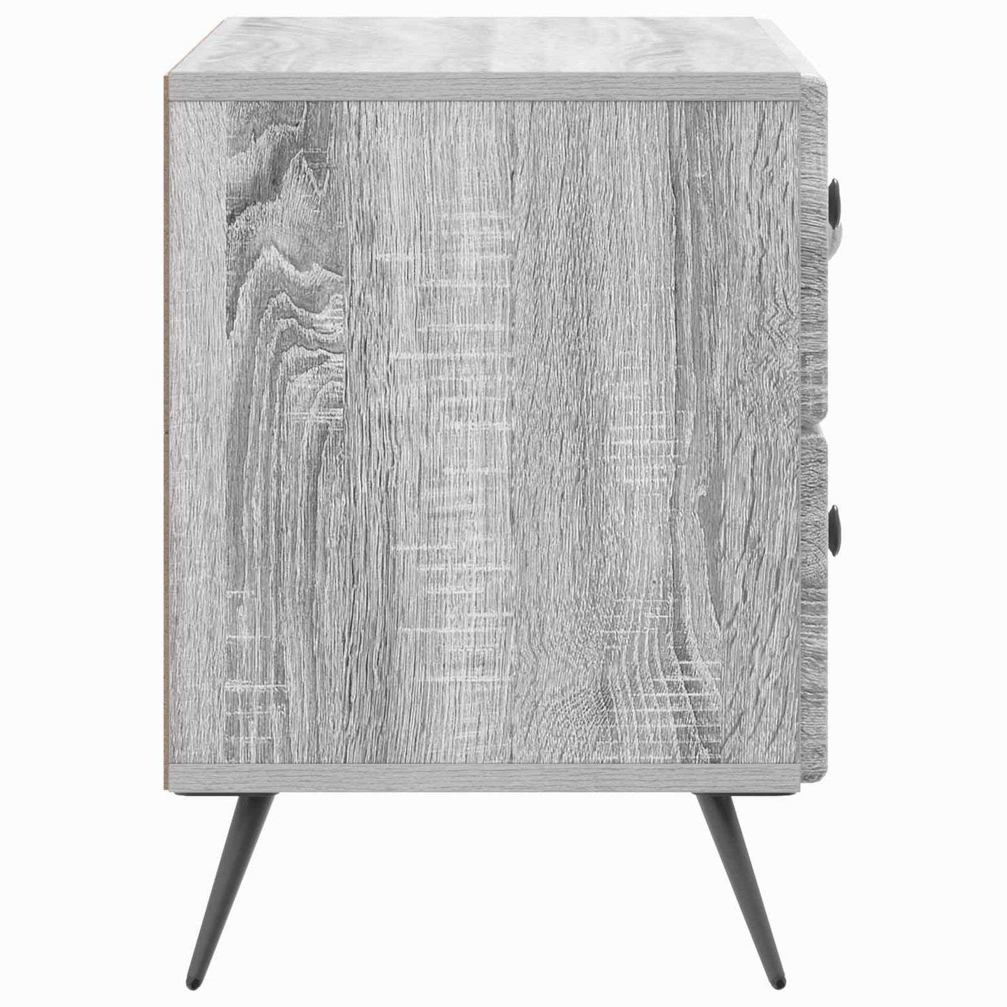 Nattbordskap Grå sonoma 62 x 34,5 x 47,5 cm Konstruert tre