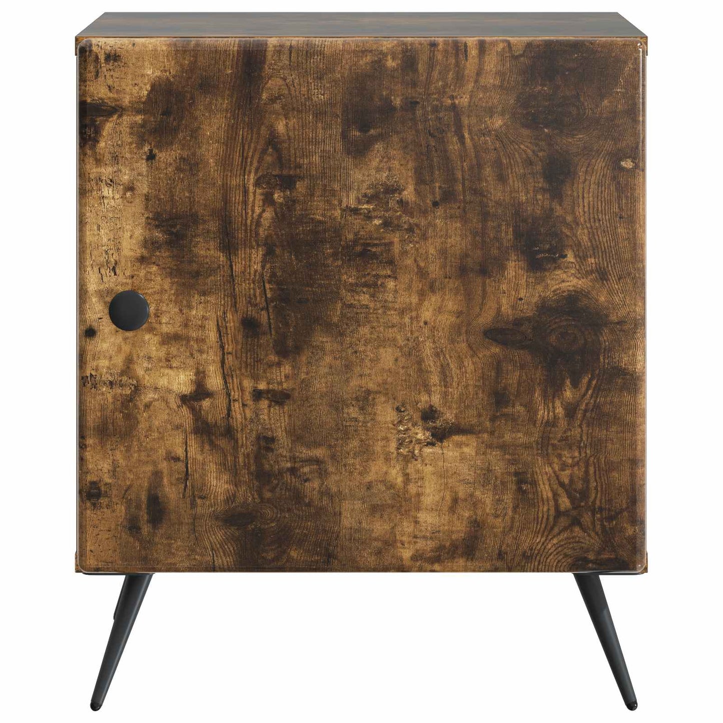 Nattbordskap Røkt Eik 43 x 34,5 x 50 cm Konstruert tre