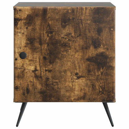 Nattbordskap Røkt Eik 43 x 34,5 x 50 cm Konstruert tre
