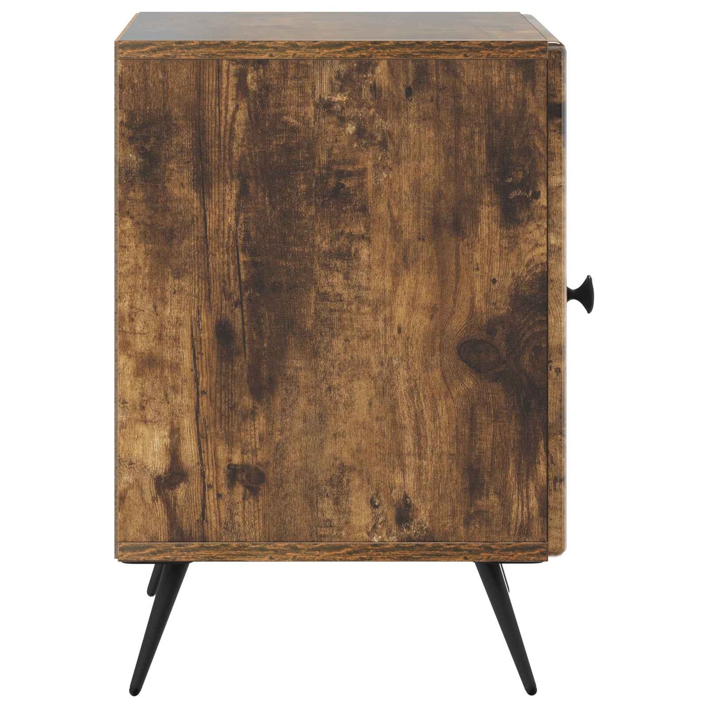 Nattbordskap Røkt Eik 43 x 34,5 x 50 cm Konstruert tre