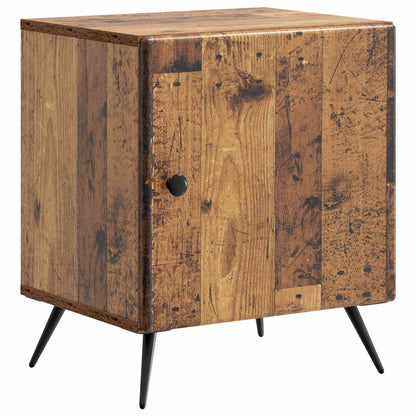 Nattbordskap Gammelt tre 43 x 34,5 x 50 cm Konstruert tre