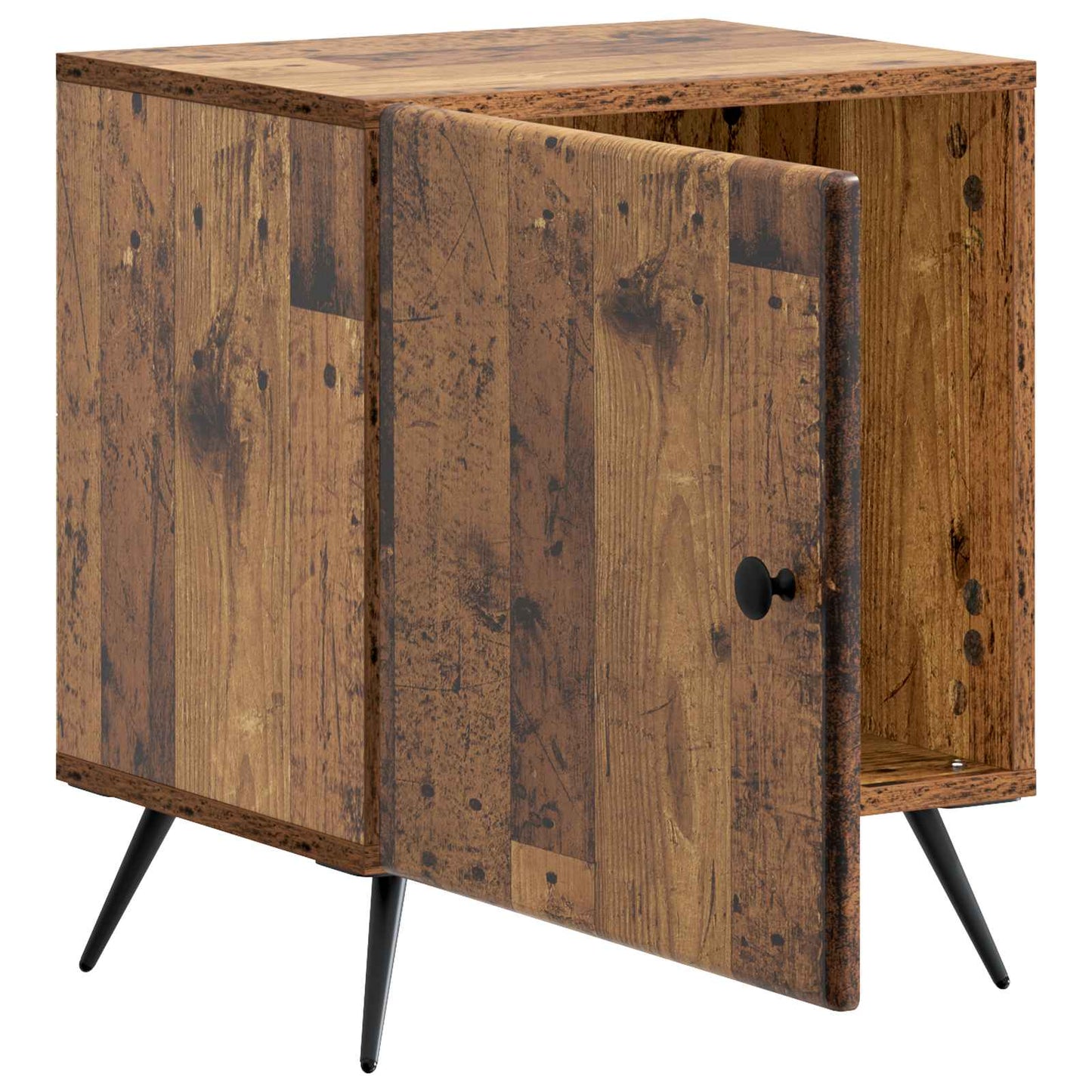Nattbordskap Gammelt tre 43 x 34,5 x 50 cm Konstruert tre